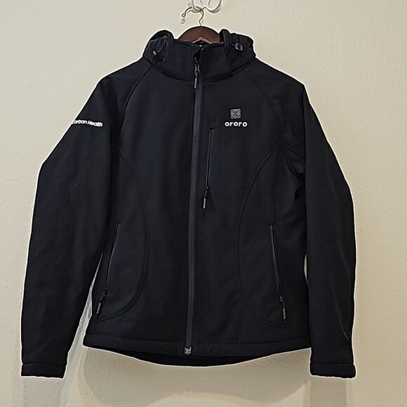 ORORO WOMEN'S CLASSIC HEATED JACKET - BLACK (BATTERY NOT INCLUDED) Medium - Picture 2 of 15